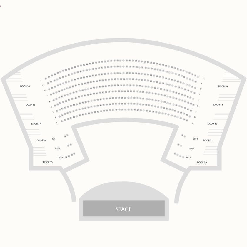 Lyric Theatre Seating Map Brisbane
