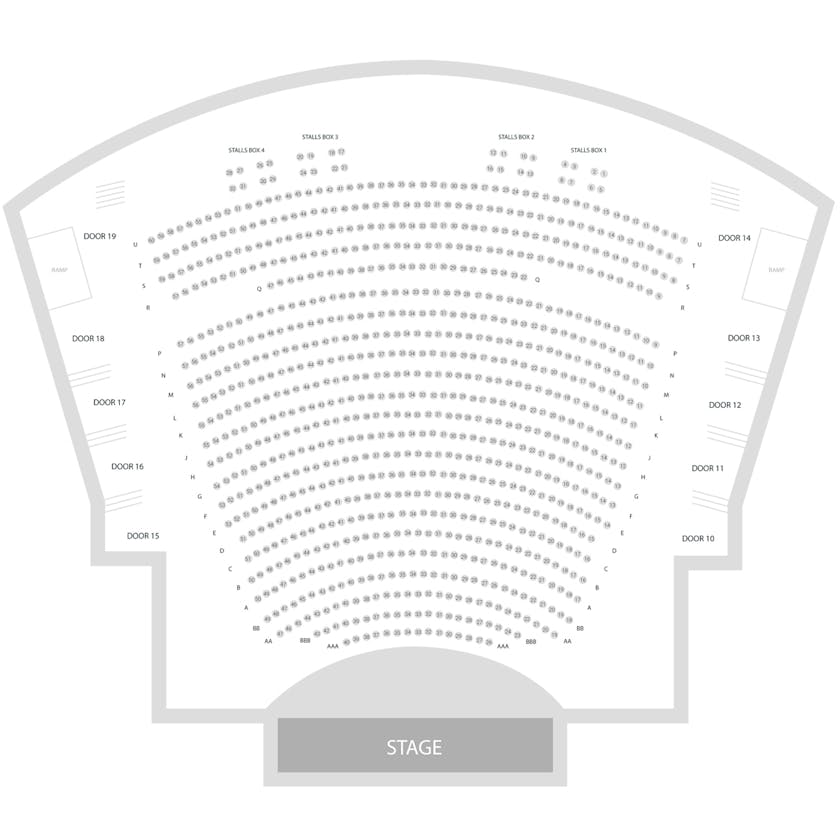 Seating Plan Sydney Lyric Theatre